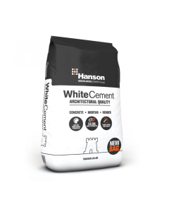 Hanson White Cement 25kg Bag