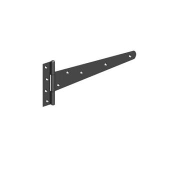GM MEDIUM TEE HINGES BLACK 300MM ( PAIR )