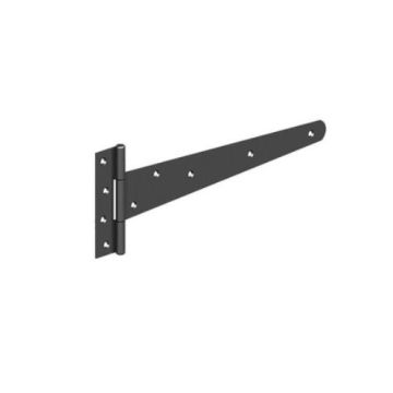 GM MEDIUM TEE HINGES BLACK 350MM ( PAIR )