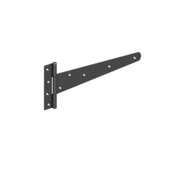 GM MEDIUM TEE HINGES BLACK 450MM ( PAIR )