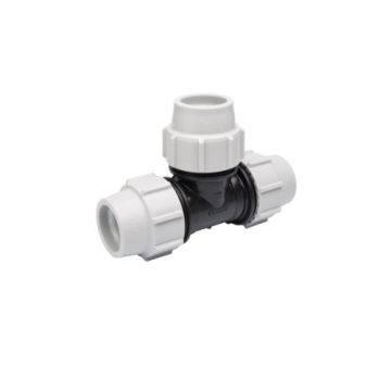 7040 PLASSON 90 DEG TEE 63MM