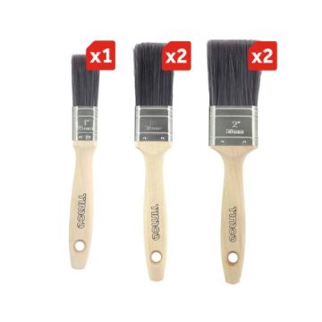 PRO SYNTH PAINT BRUSH SET 5PC