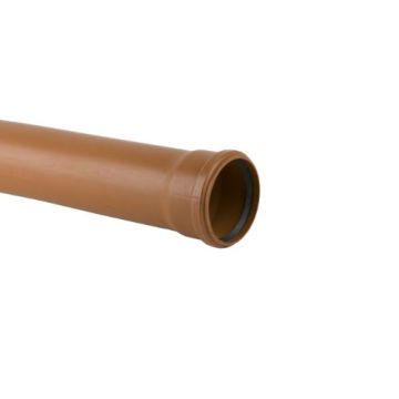 6M BS SINGLE SOCKET PIPE 160MM