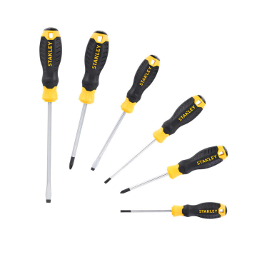 Stanley Cushion Grip 6 Piece Screwdriver Set - STHT16172-0