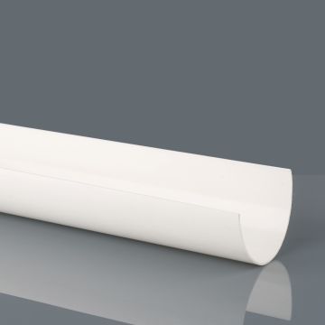 Brett Martin 115mm Deepstyle Deepflow PVCu Gutter 4m BR72W