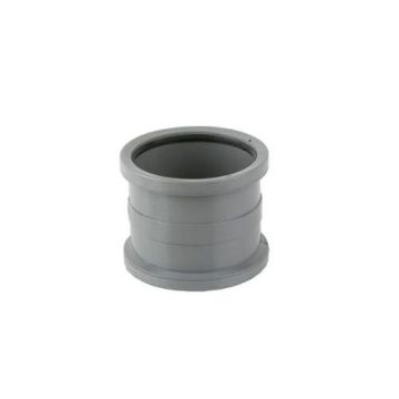 160MM PUSH-FIT SINGLE SOCKET PIPE CONNECTOR