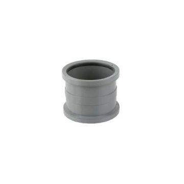 160MM PUSH-FIT DOUBLE SOCKET PIPE CONNECTOR