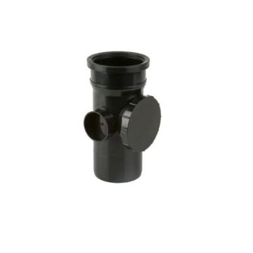 110mm PUSH-FIT SINGLE SOCKET ACCESS PIPE