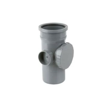 110mm PUSH-FIT SINGLE SOCKET ACCESS PIPE