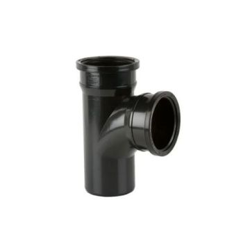 110mm PUSH-FIT 92 1/2º D/S BRANCH w/o BOSSES