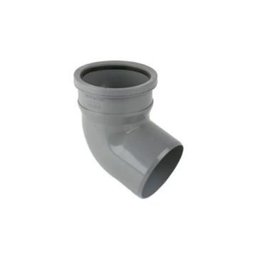 110mm PUSH-FIT 113 1/2º SINGLE SOCKET BEND