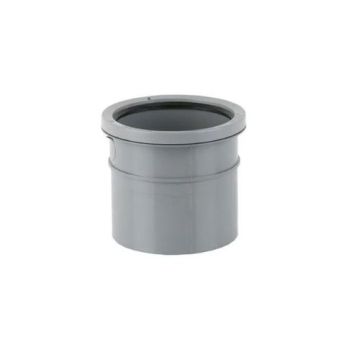 110mm PUSH-FIT SINGLE SOCKET PIPE CONNECTOR