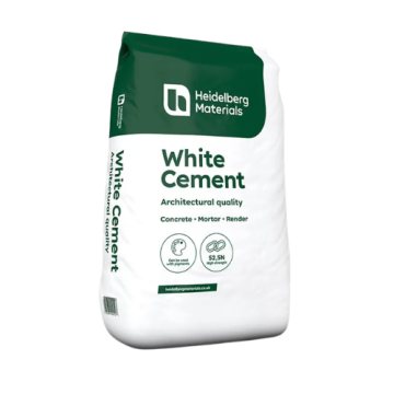 Heidelberg White Cement 25kg Bag
