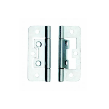 Dale BZP 50mm Flush Hinge (x2) Dalepax 