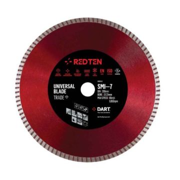 DART RED TEN TRADE SEMI-7 DIAMOND BLADE 115DM