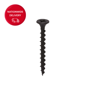 Timco Drywall Screws - PH - Bugle - Coarse Thread - Grey 3.5 x 25mm (1000 Pieces)
