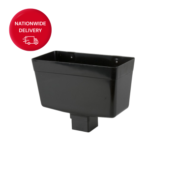 Brett Martin 65mm PVCu Square Downpipe Rainwater Head BR511B