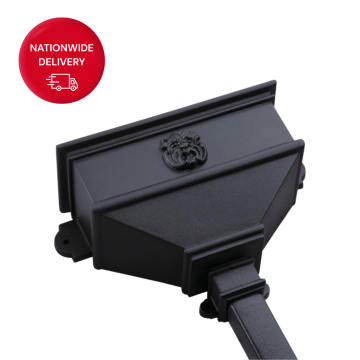 Brett Martin 68mm Cast Iron Style PVCu Long Hopper Gargoyle BRH5G