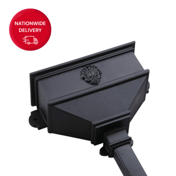 Brett Martin 68mm Cast Iron Style PVCu Long Hopper Shell BRH5SL