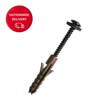 Brett Martin 105mm Round Cast Iron Style Downpipe Lug Fixing Pack BRFP75CI