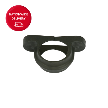 Brett Martin 68mm Round Cast Iron Style PVCu Downpipe Clip BR207WLCI (White)