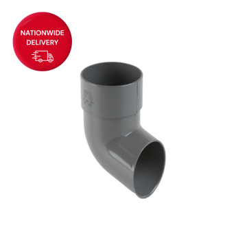 Brett Martin 68mm Round PVCu Downpipe Shoe BR216G