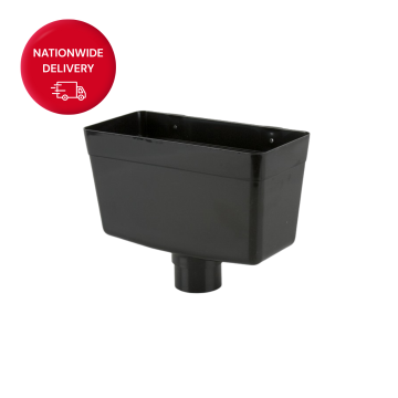 Brett Martin 68mm Round PVCu Downpipe Rainwater Head BR211B