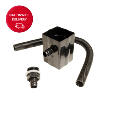 Brett Martin 68mm Round PVCu Downpipe Rainwater Diverter BR222B