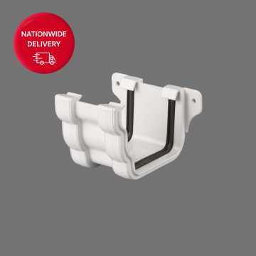 Brett Martin 106mm Prostyle PVCu Gutter Union Bracket BR84W