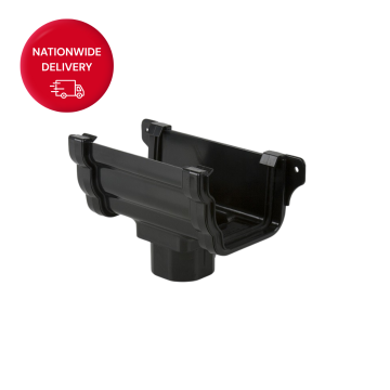 Brett Martin 106mm Prostyle PVCu Gutter Running Outlet BR85B