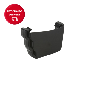 Brett Martin 106mm Prostyle PVCu Gutter Right Hand External Stopend BR87RB