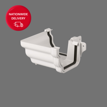 Brett Martin 106mm Prostyle PVCu External Gutter Angle 90 Degrees BR88EA