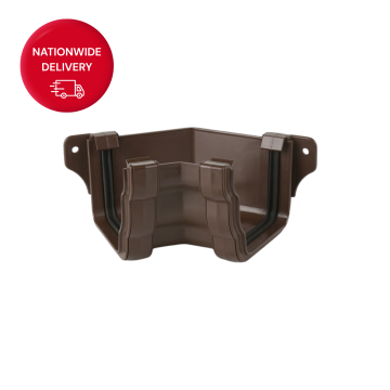 Brett Martin 106mm Prostyle PVCu Internal Gutter Angle 45 Degrees BR89IBR