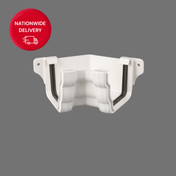 Brett Martin 106mm Prostyle PVCu Internal Gutter Angle 45 Degrees BR89IA