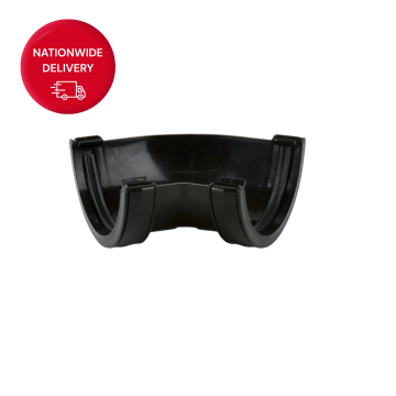 Brett Martin 112mm Half Round PVCu Gutter Angle 135 Degree BR49B