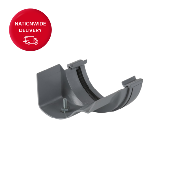 112mm Half Round PVCu to Left Hand Ogee Gutter Adaptor BR493G