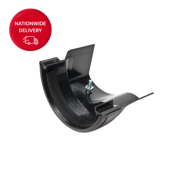 112mm Half Round PVCu to Right Hand Ogee Gutter Adaptor BR492B