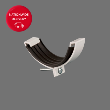 112mm Half Round PVCu to Cast Iron Gutter Adaptor BR491W