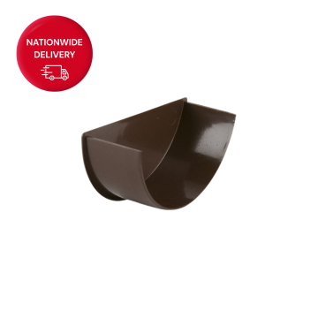 112mm Half Round PVCu Internal Stopend BR46BR