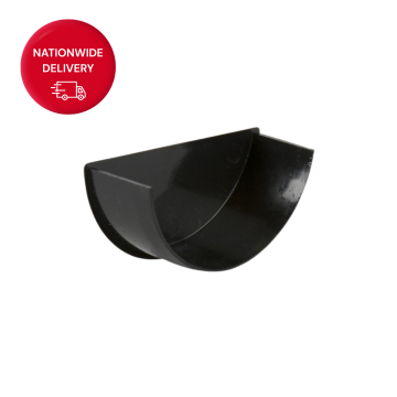 112mm Half Round PVCu Internal Stopend BR46B