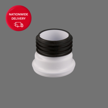 Brett Martin Offset 110mm WC Pan Connector B5153W