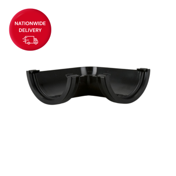 Brett Martin 112mm Half Round PVCu Gutter Angle 90 Degree BR48B