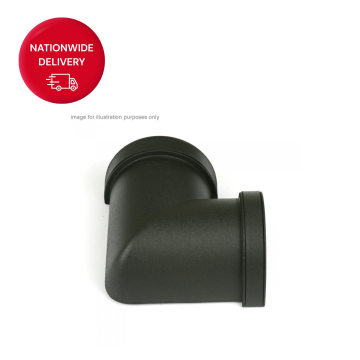 115mm Deepstyle Cast Iron Style PVCu Fabricated Gutter Special Angle BR7CI