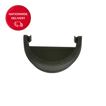 Brett Martin 115mm Deepstyle Cast Iron Style PVCu External Stopend BR77CI