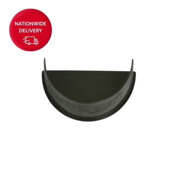 Brett Martin 115mm Deepstyle Cast Iron Style PVCu Internal Stopend BR76CI