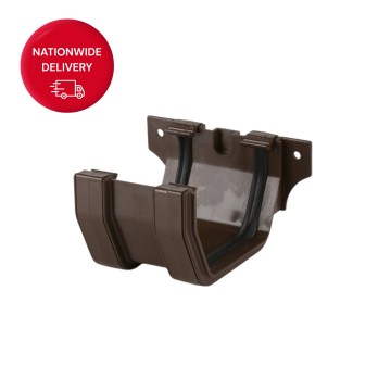 Brett Martin 114mm Square PVCu Gutter Union Bracket BR54BR
