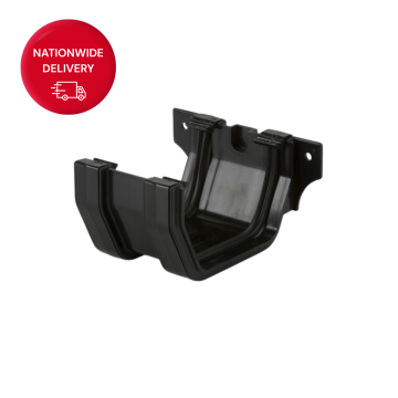 Brett Martin 114mm Square PVCu Gutter Union Bracket BR54B