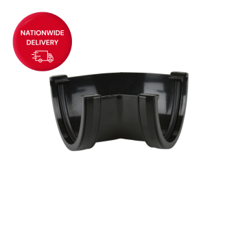 Brett Martin 115mm Deepstyle Deepflow PVCu Gutter Angle 135 Degrees BR79B