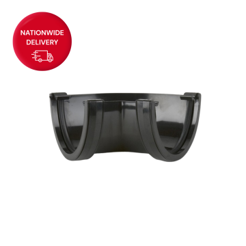 Brett Martin 115mm Deepstyle Deepflow PVCu Gutter Angle 120 Degrees BR78/120B