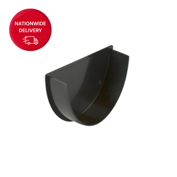 Brett Martin 115mm Deepstyle Deepflow PVCu Gutter Internal Stopend BR76B